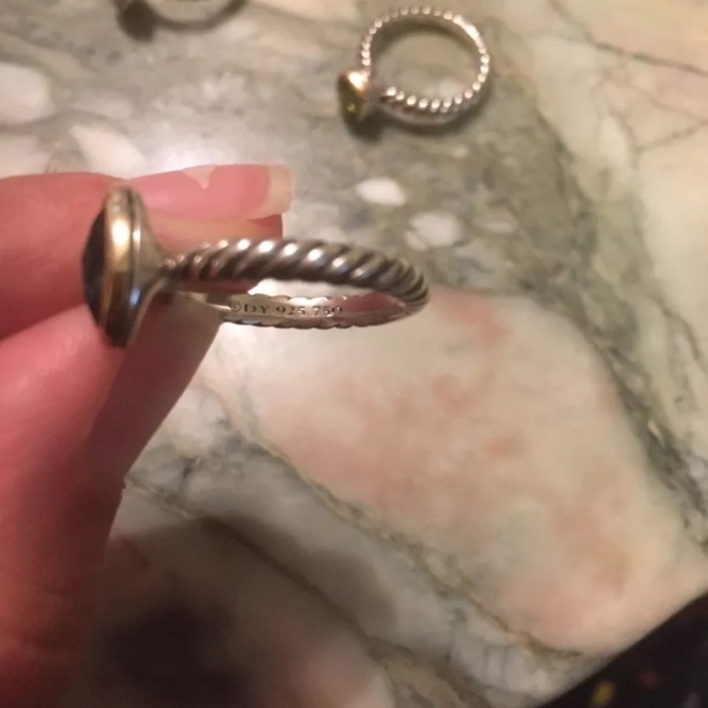 Sold David Yurman set of 3 stacking rings - Picture 7 of 8